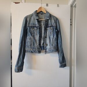 Cropped Jean Jacket